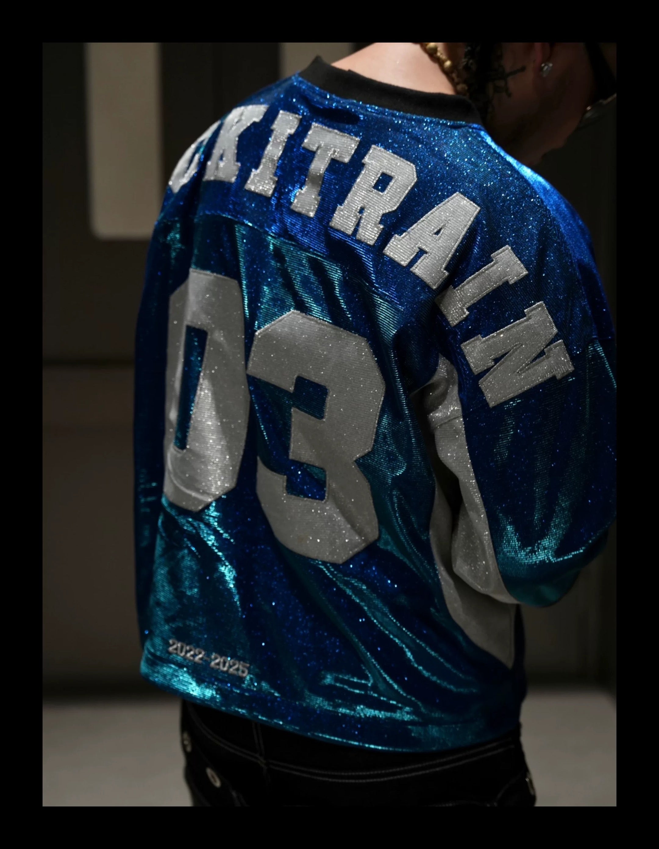 SICK IT RAIN 03 メタリック 長袖ストリートジャケット