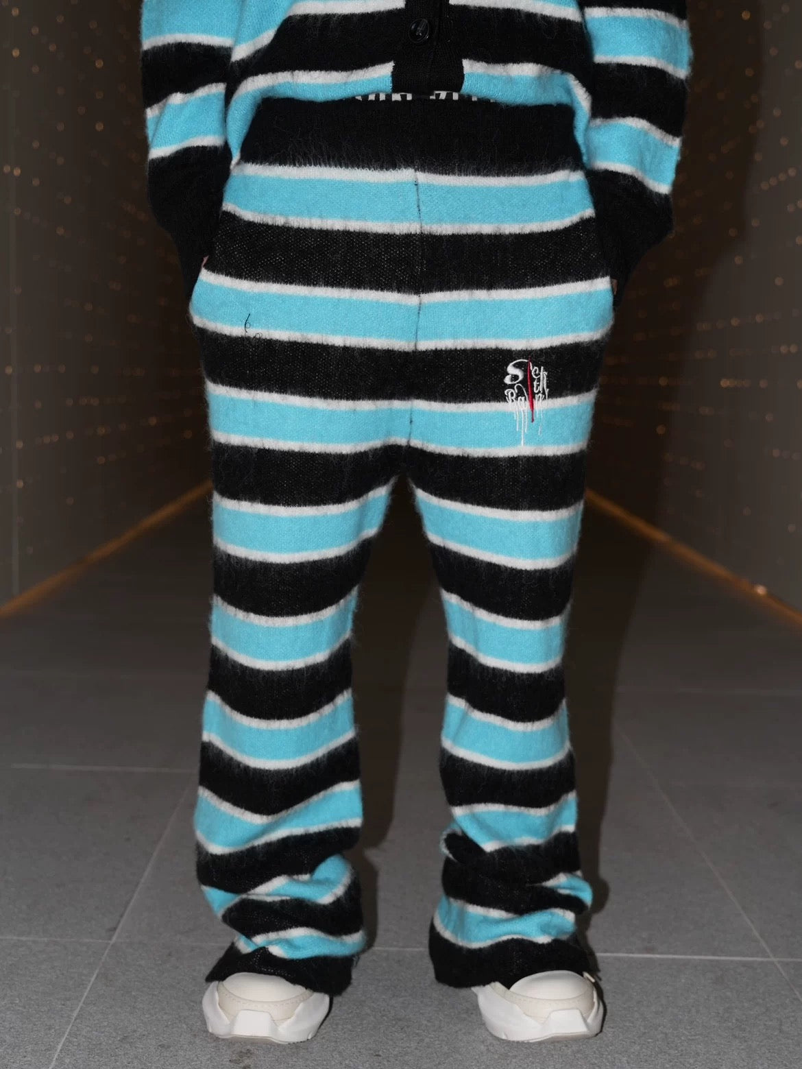 SICK IT RAIN ボーダーニット セットアップ