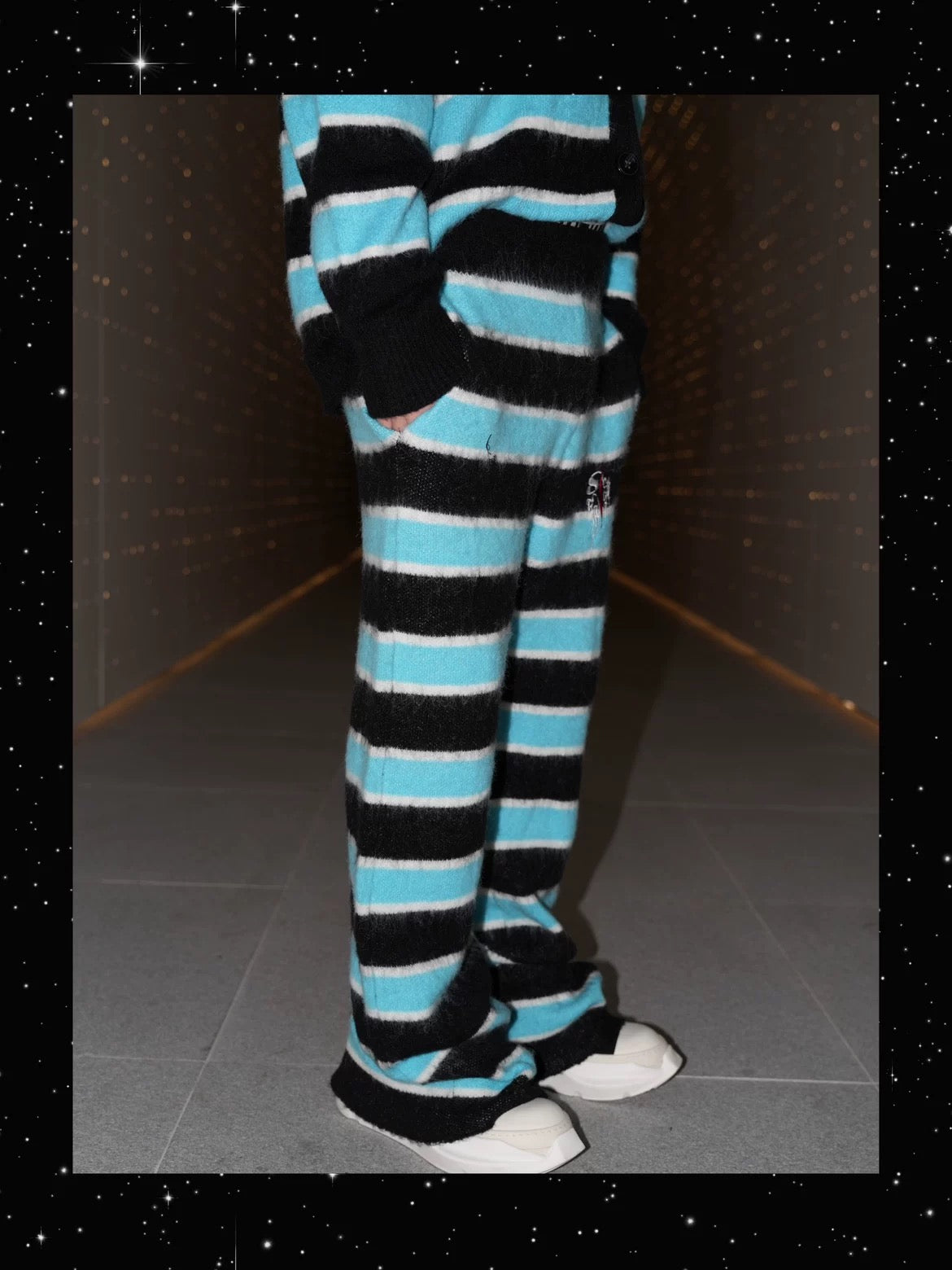 SICK IT RAIN ボーダーニット セットアップ