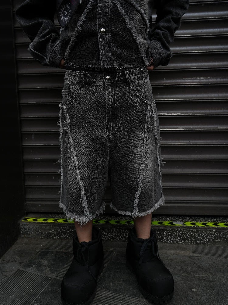 SICK IT RAIN 25SS  グレー デニムパンツ