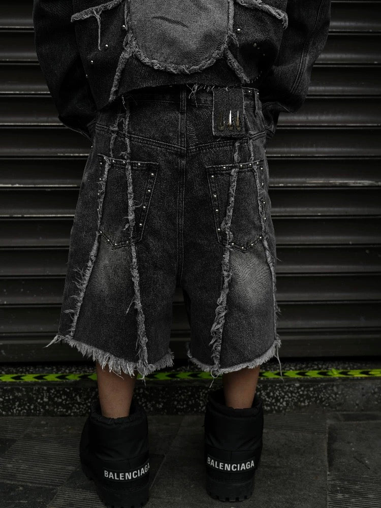 SICK IT RAIN 25SS  グレー デニムパンツ