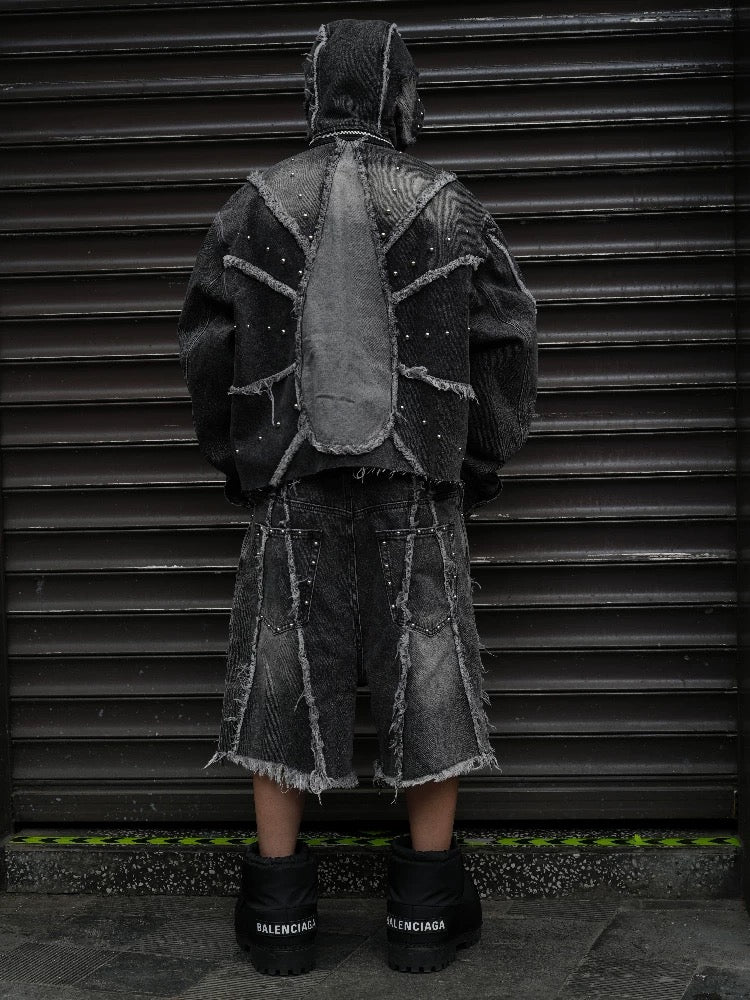 SICK IT RAIN 25SS  グレー デニムジャケット