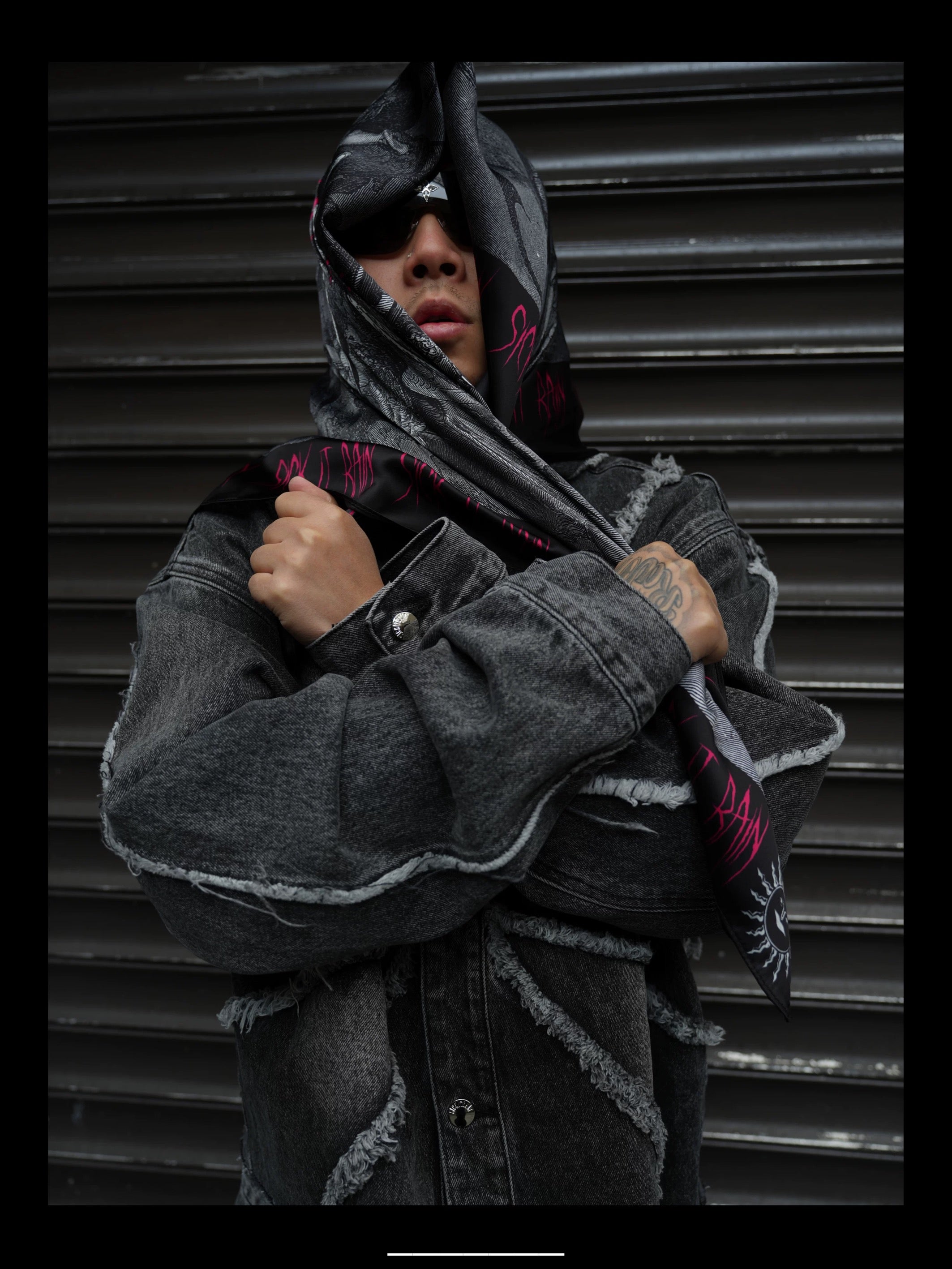 SICK IT RAIN 25SS  グレー デニムジャケット