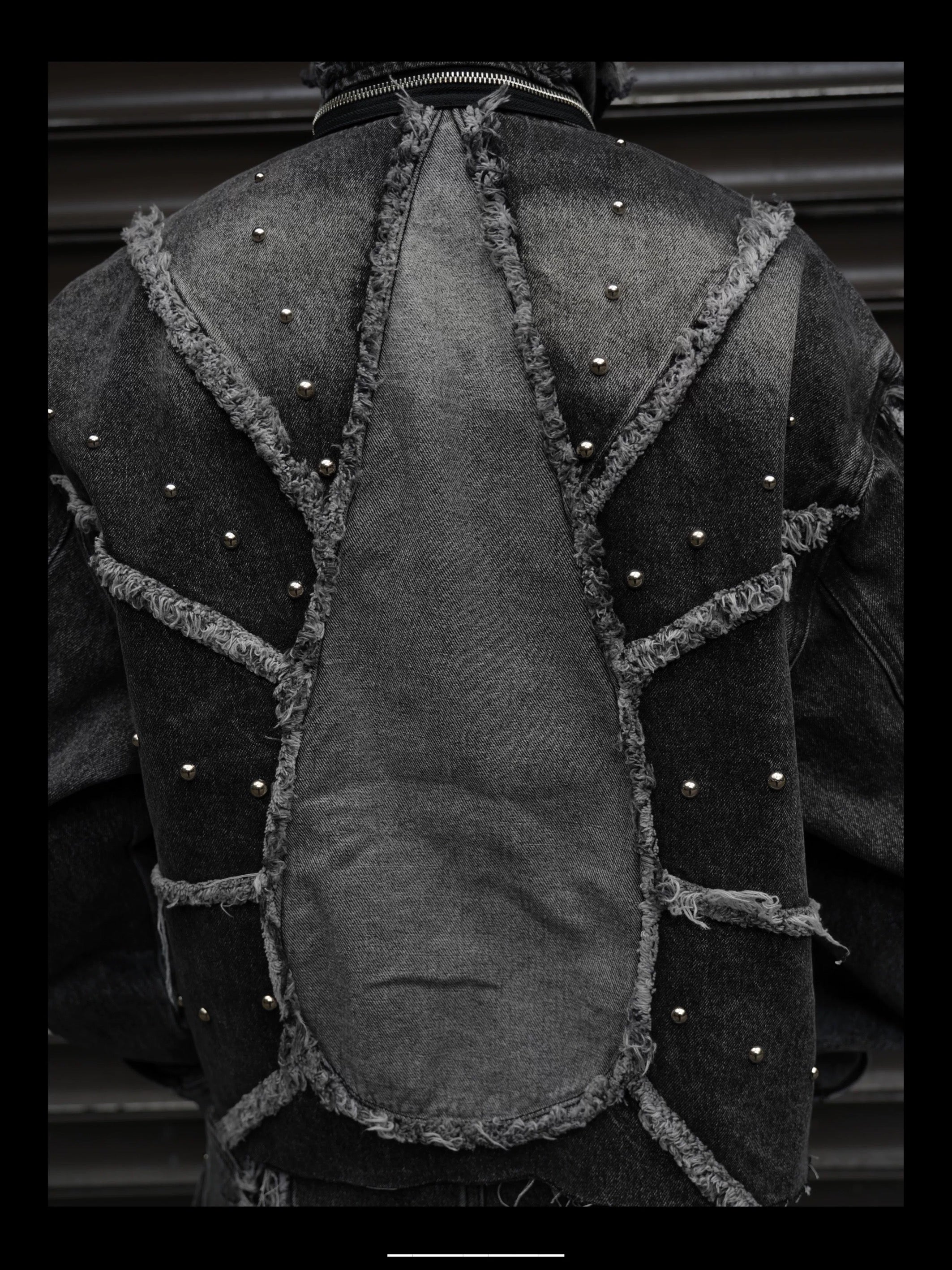 SICK IT RAIN 25SS  グレー デニムジャケット