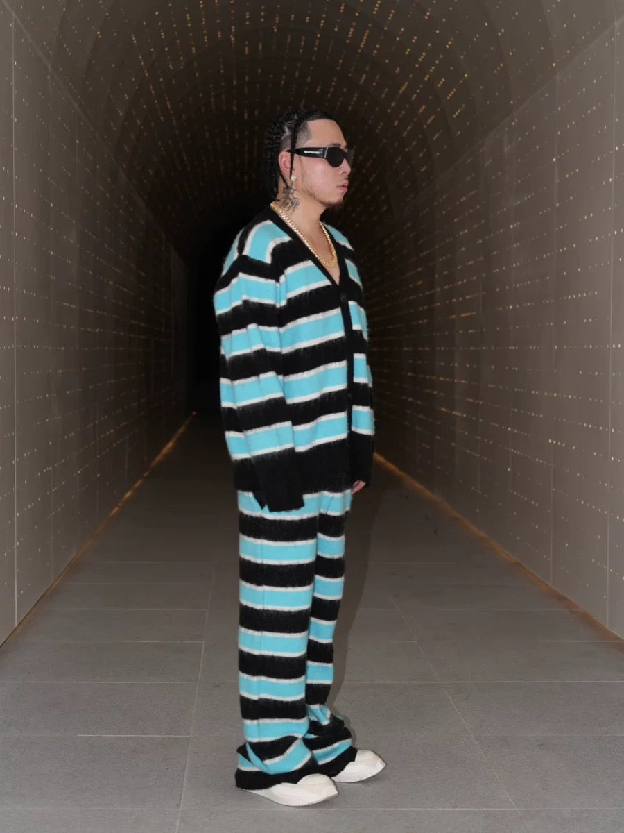 SICK IT RAIN ボーダーニット セットアップ