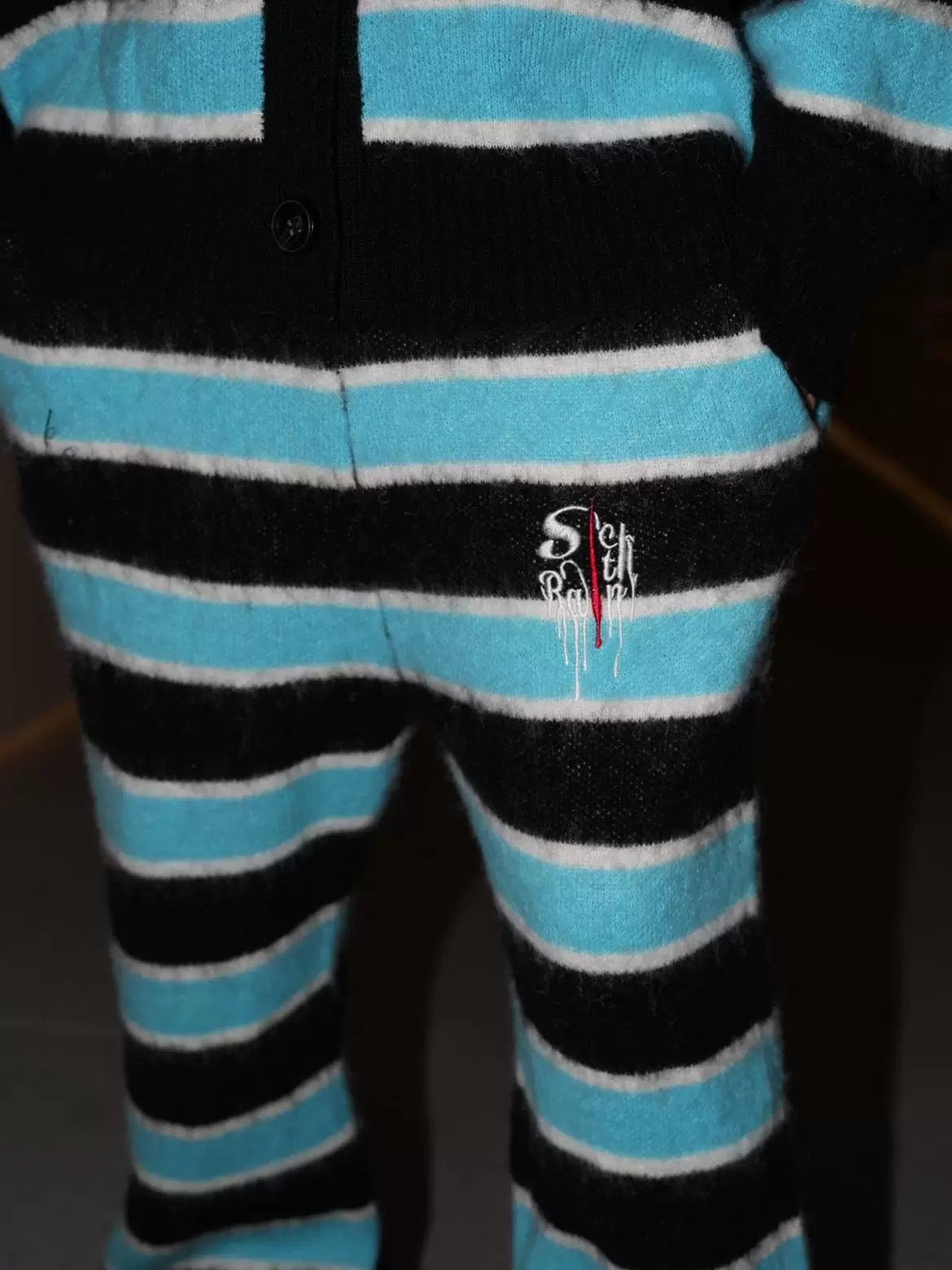 SICK IT RAIN ボーダーニット セットアップ