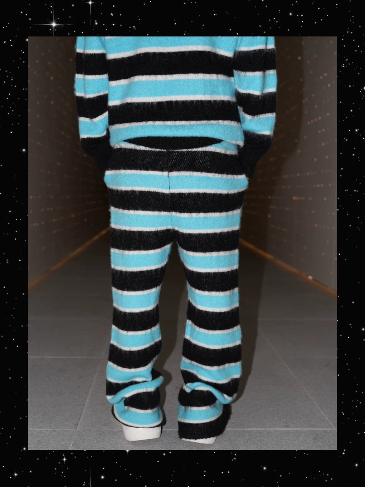 SICK IT RAIN ボーダーニット セットアップ